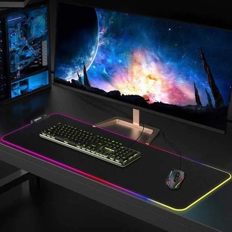 Mousepad RGB negro 90x40cm