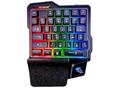 Teclado gamer una mano JX-K7